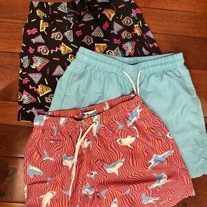 3 Pair Men’s Swim Trunks /Swim Shorts